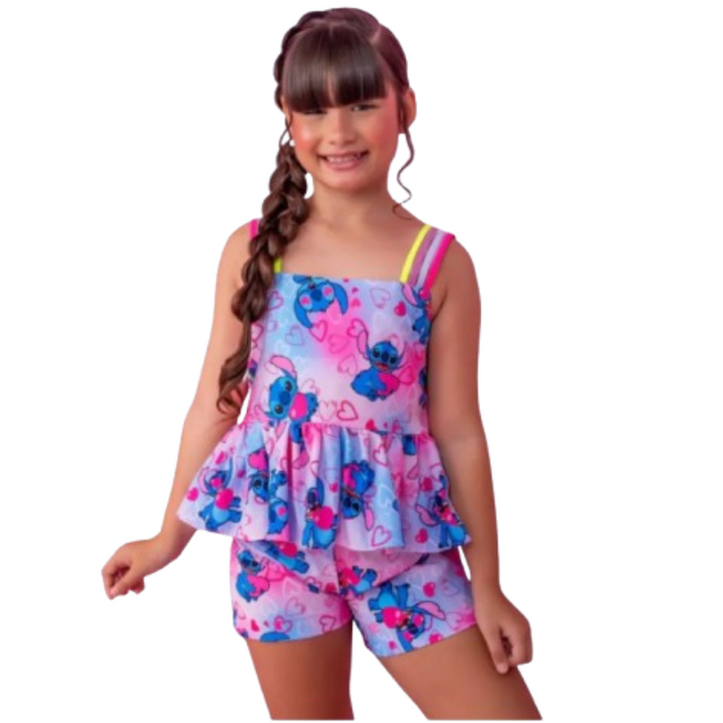 Conjunto Mini Diva Stitch