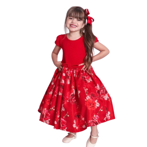 vestido infantil Puro Charme