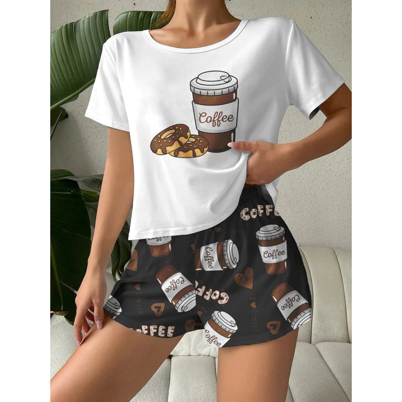 Pijama adulto personagens baby doll