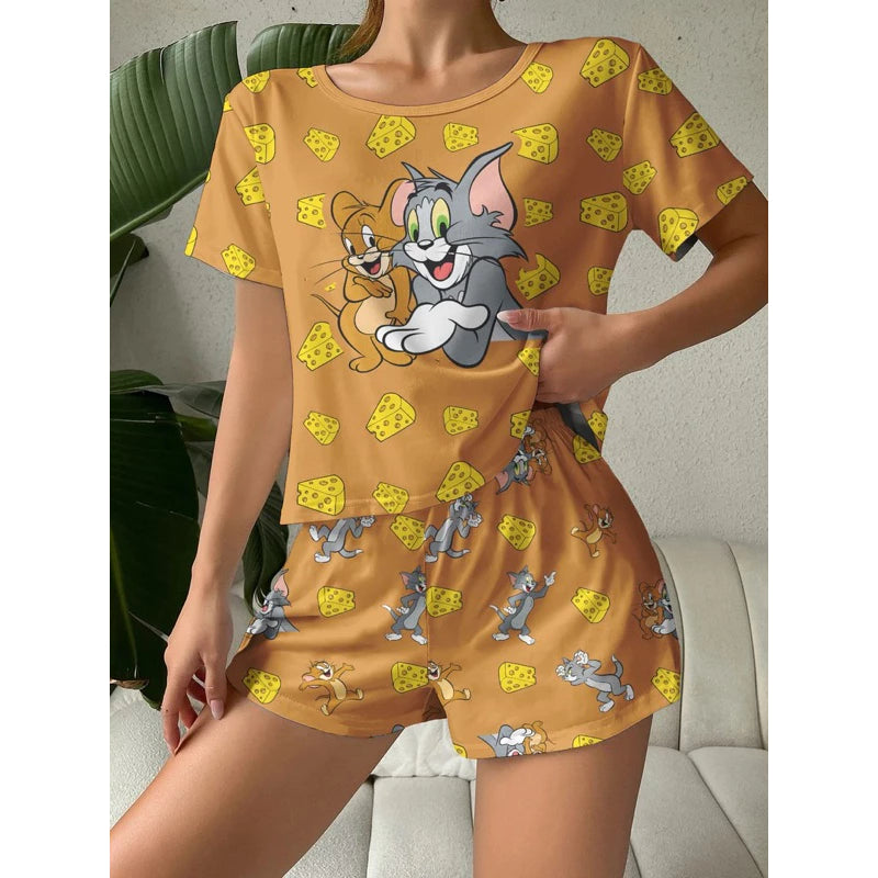 Pijama adulto personagens baby doll