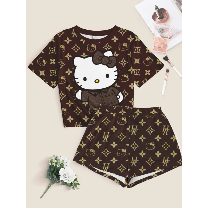 Pijama adulto personagens baby doll