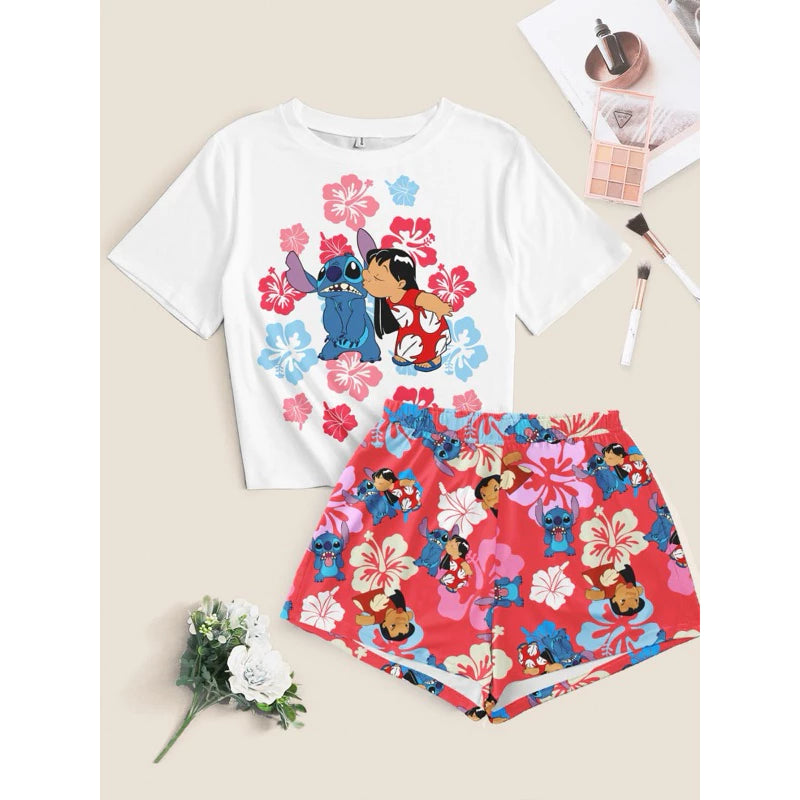 Pijama adulto personagens baby doll