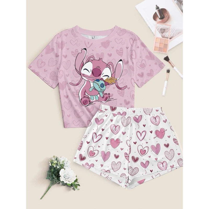 Pijama adulto personagens baby doll