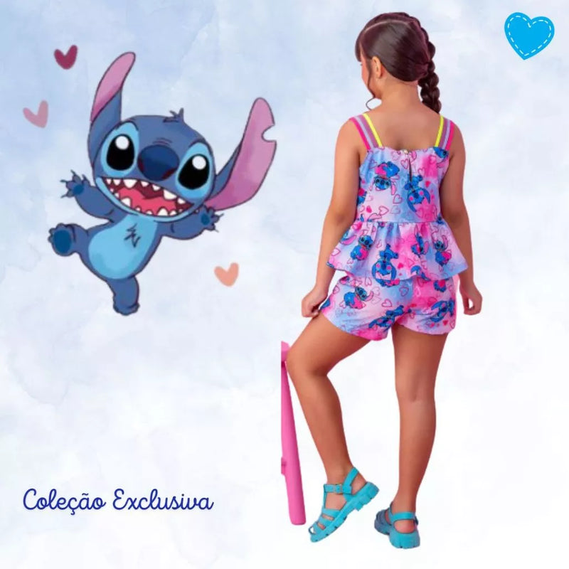 Conjunto Mini Diva Stitch