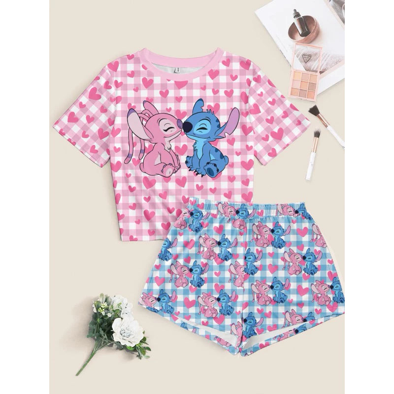 Pijama adulto personagens baby doll